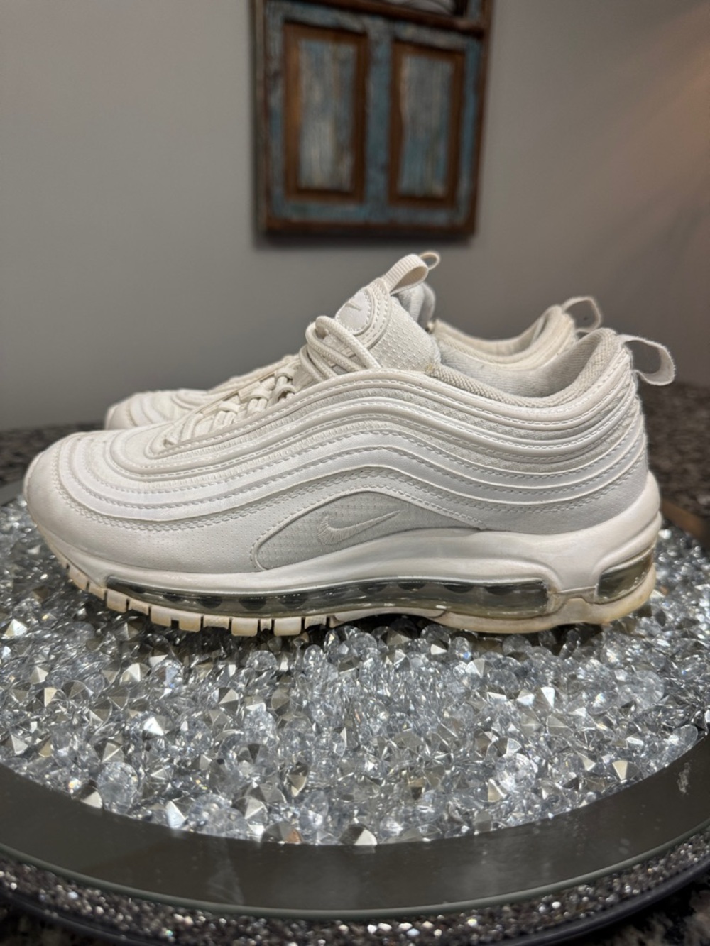 Nike White Air Max 97 Retro Sneakers